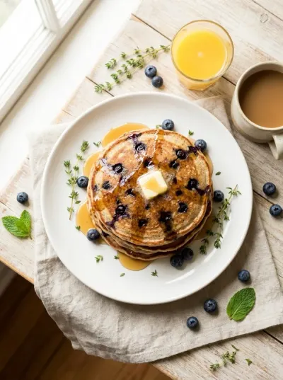 Blueberry Pancakes