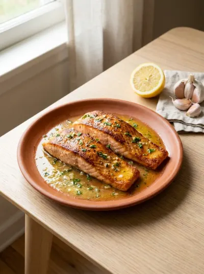 Lemon Garlic Salmon