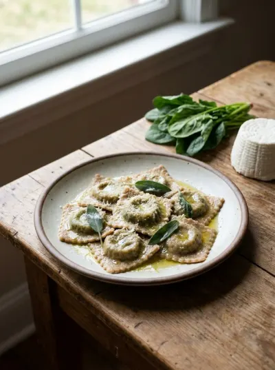 Spinach & Ricotta Ravioli